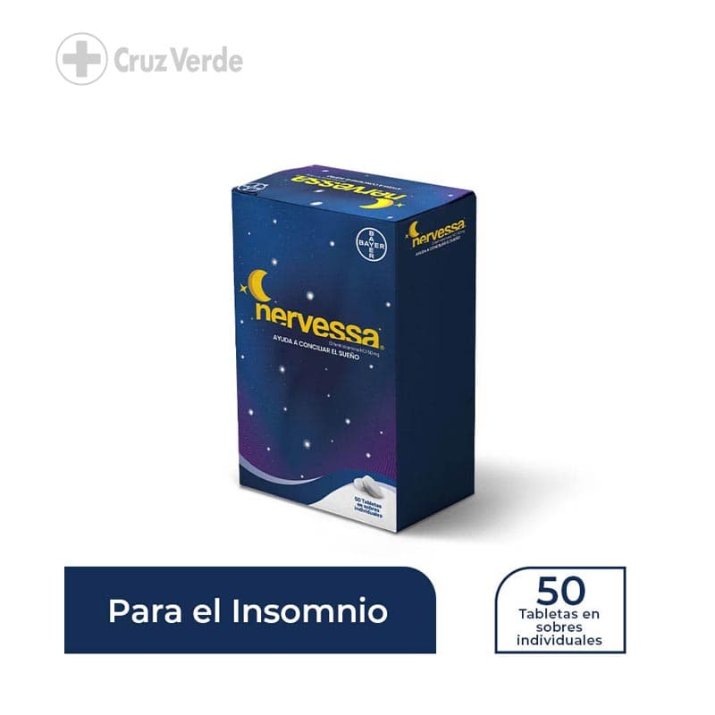Nervessa 50mg 50 Pastilla (disp)