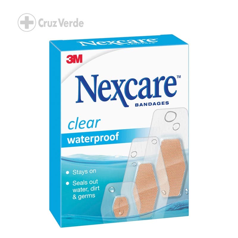 3m Nexcare Curitas Impermeables 20 Unidad