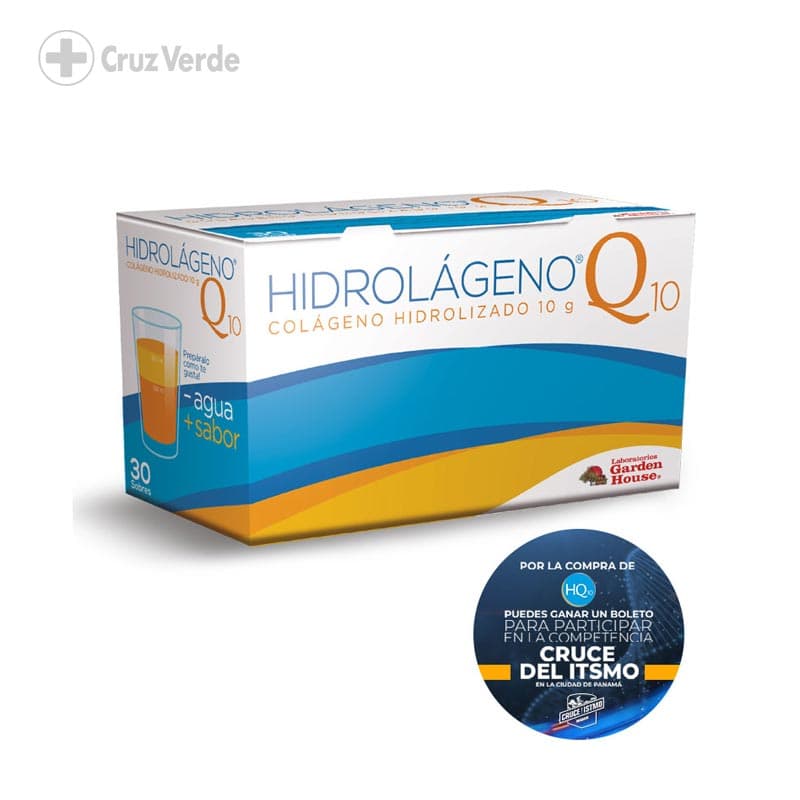 Hidrolageno Q10 10g 30 Sobre Polvo