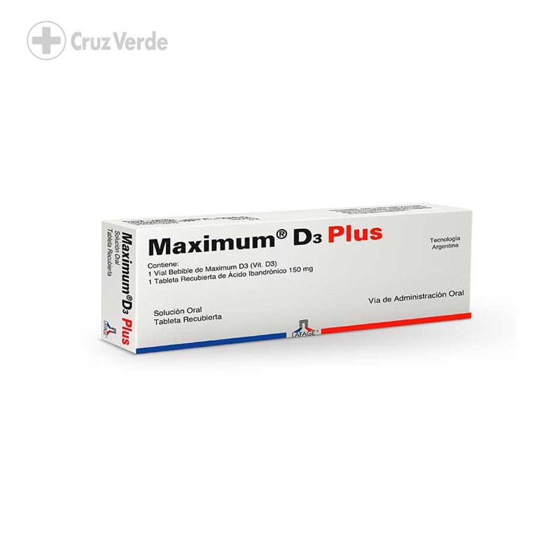 Maximum D3 Plus 1 Vial Beb 2ml + 1 Tableta 150mg