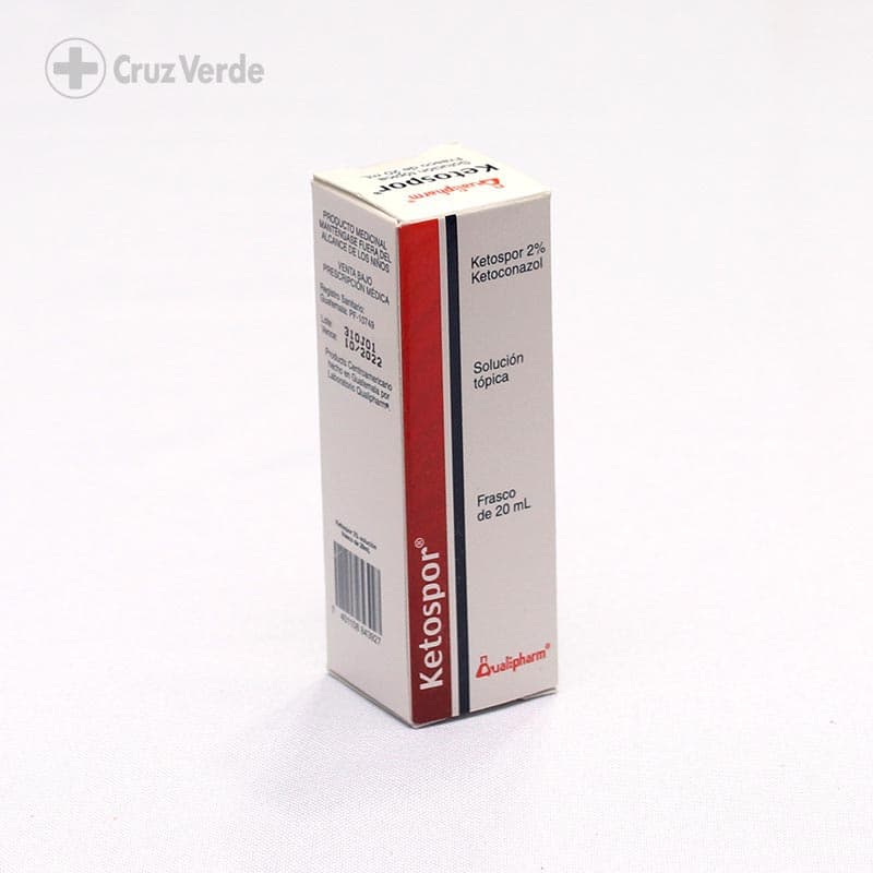 Ketospor 2% 20ml Solucion Topica
