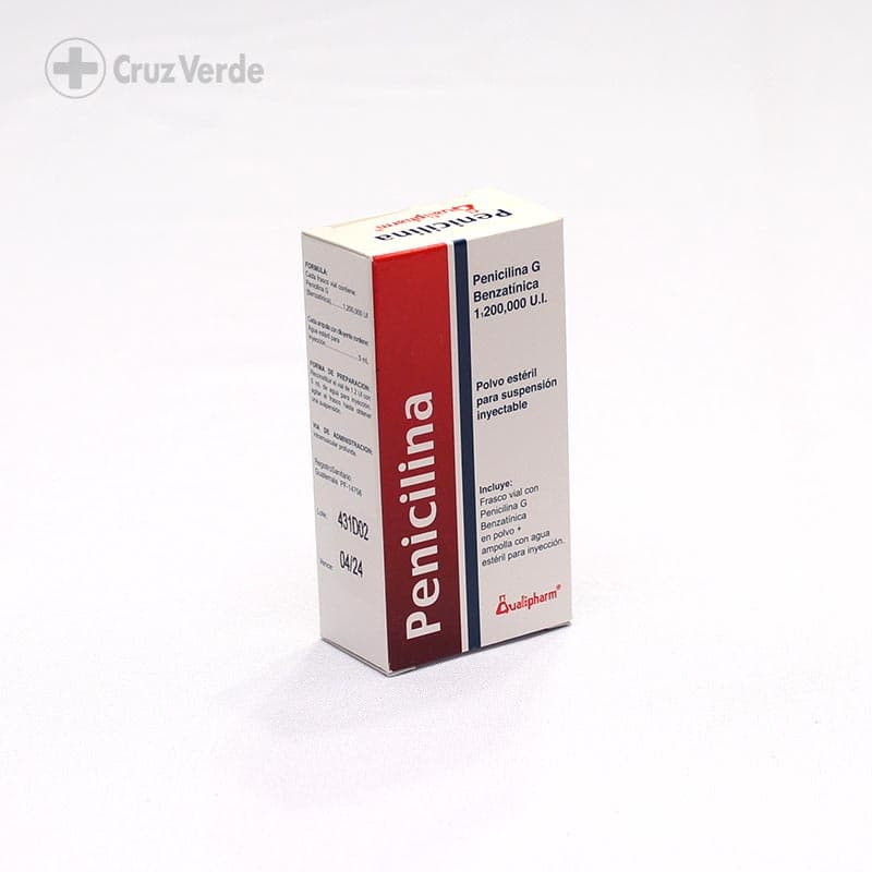 Penicilina Benzatinica Qualipharm 1.200.000 1 Solucion Inyectable