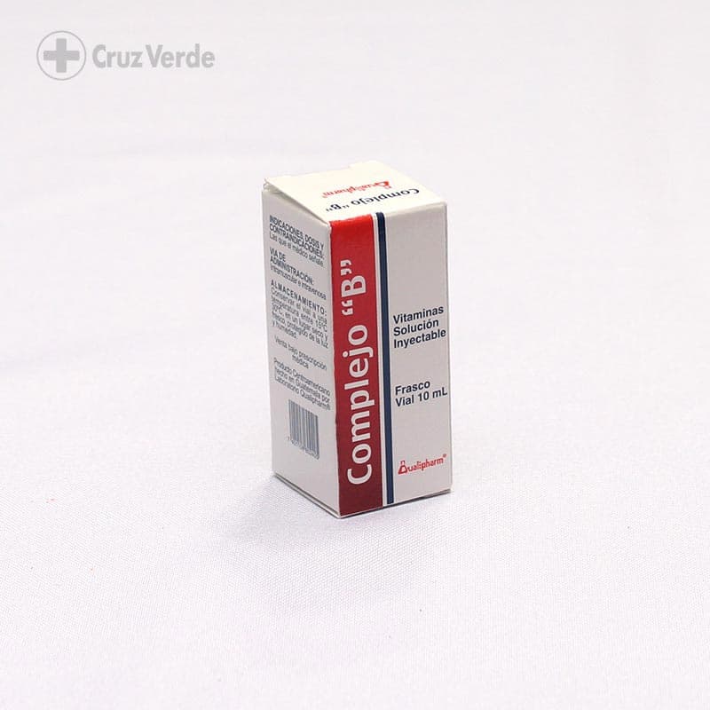 Complejo B Qualipharm 1 Solucion Inyectable 10ml