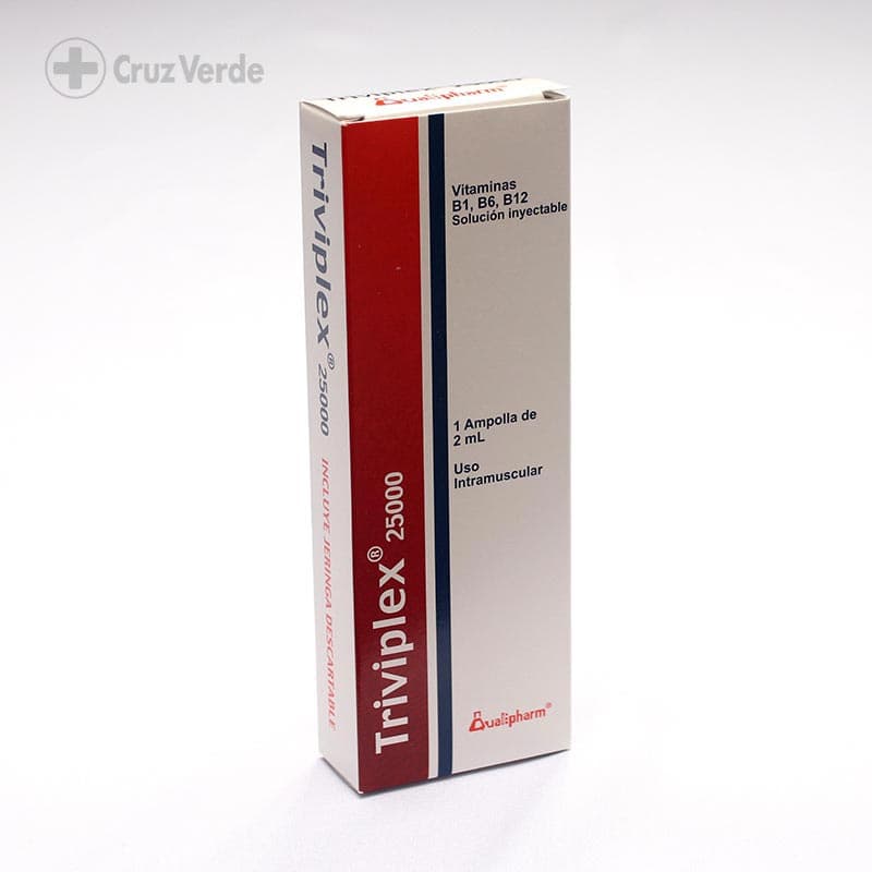 Triviplex 25000 1 Solucion Inyectable 2ml