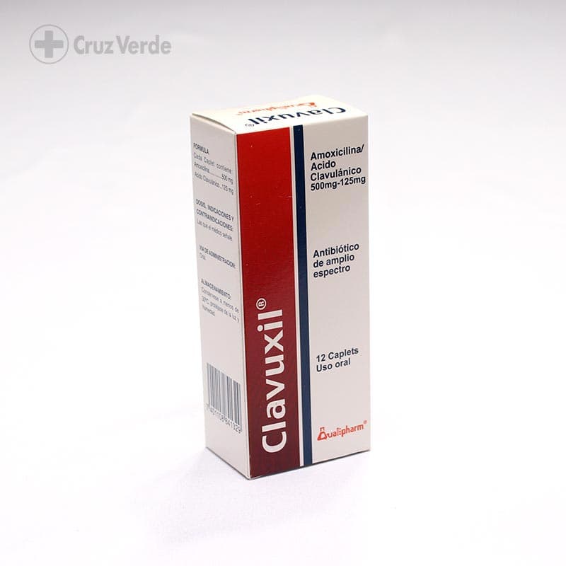 Clavuxil 500mg/125mg 12 Caplet