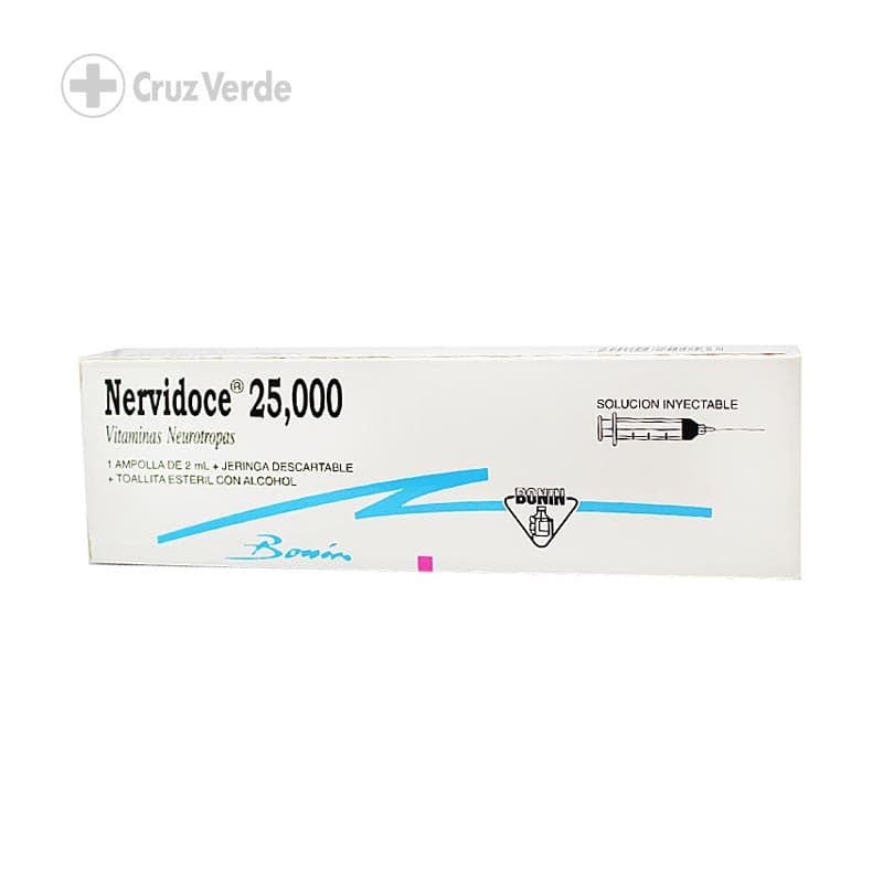 Nervidoce 25000 1 Solucion Inyectable 2ml