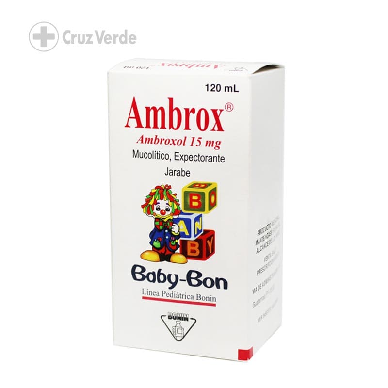 Ambrox Baby Bon 15mg/5ml 120ml Jarabe