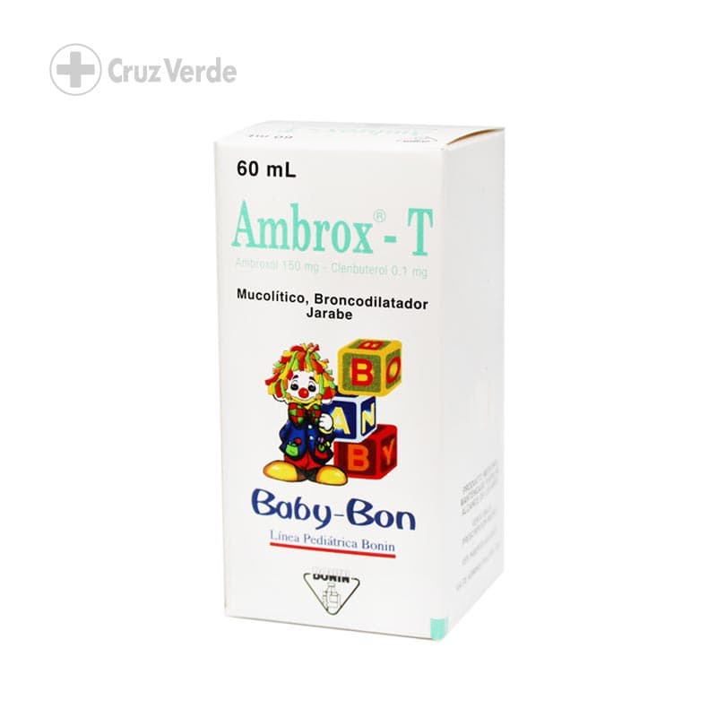 Ambrox T Baby Bon 15mg/0.01mg/10ml 60ml Jarabe
