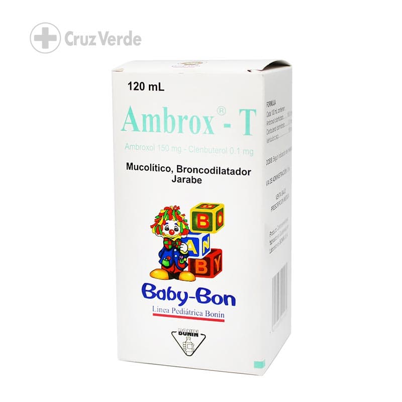 Ambrox T Baby Bon 15mg/0.01mg/10ml 120ml Jarabe