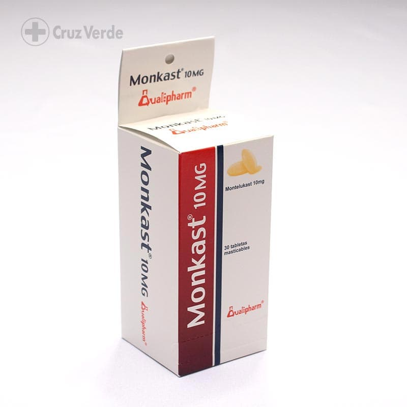 Monkast 10mg 30 Tableta Masticable (disp)
