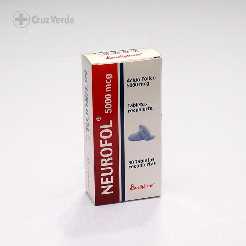 Neurofol 5000mcg 30 Tableta Recubierta