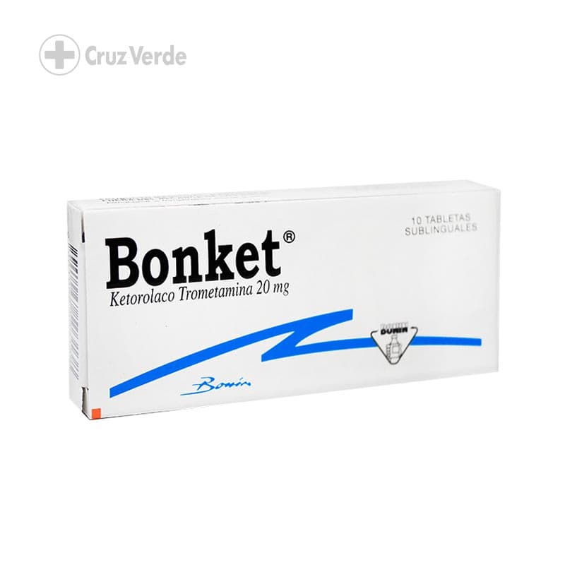 Bonket 20mg 10 Tableta Sublingual