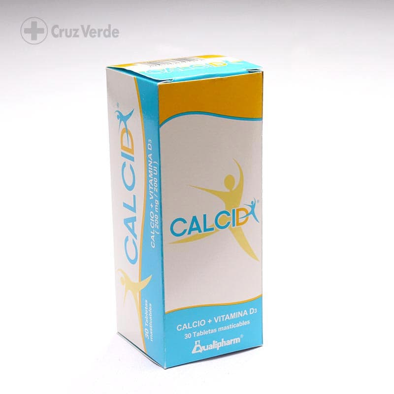 Calcid 30 Tableta Masticable