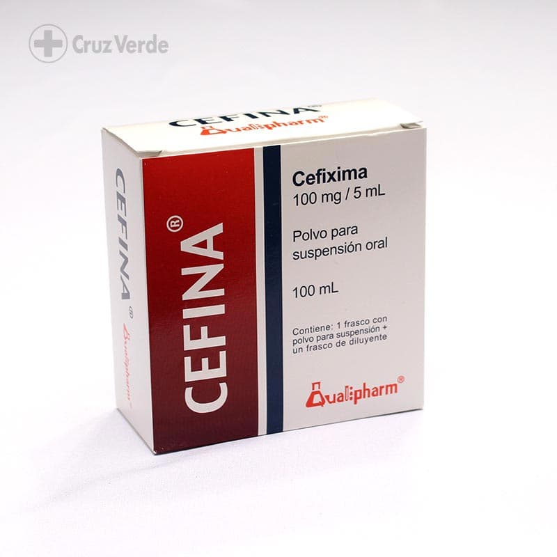 Cefina 100mg/5ml 100ml Polvo Suspension