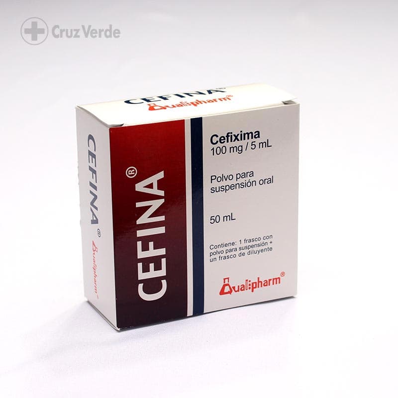 Cefina 100mg/5ml 50ml Polvo Suspension