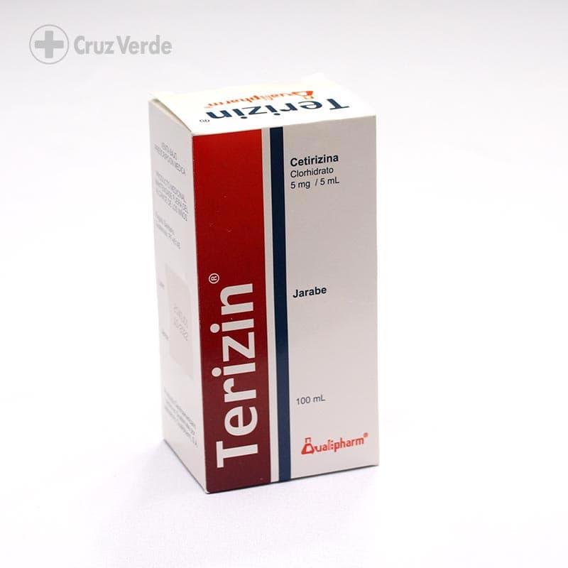 Terizin 5mg/5ml 100ml Jarabe