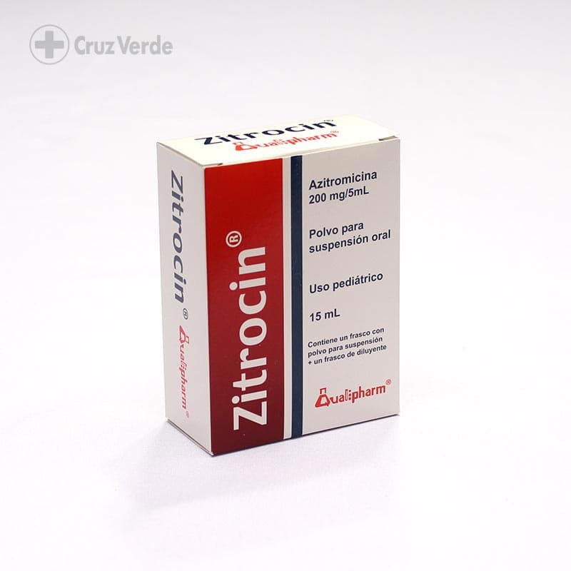 Zitrocin 200mg/5ml 15ml Polvo Suspension