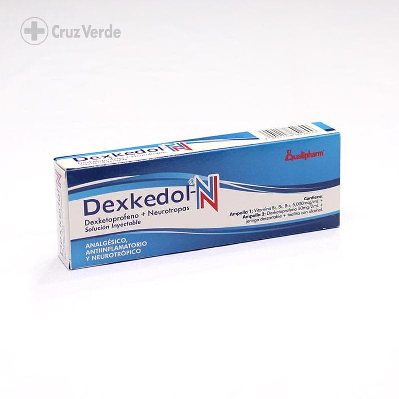 Dexkedol-n 2 Solucion Inyectable Im/iv 2ml