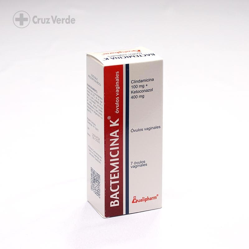 Bactemicina K 100mg/400mg 7 Ovulo