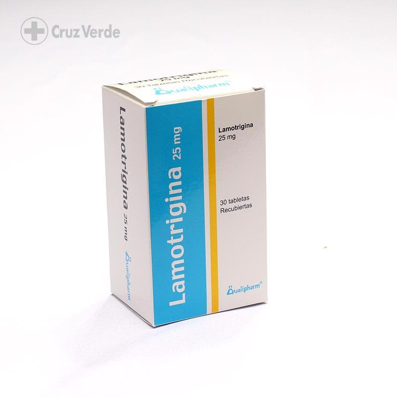 Lamotrigina Qualipharm 25mg 30 Tableta