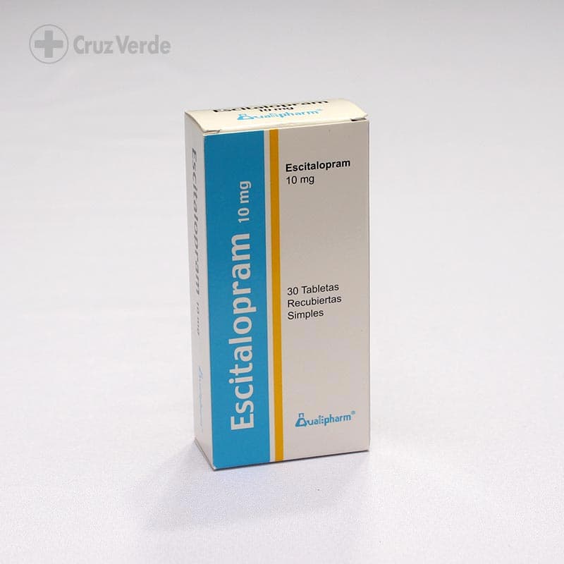 Escitalopram Qualipharm 10mg 30 Tableta