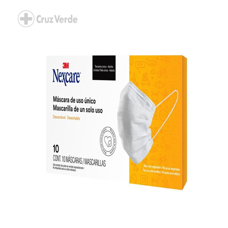 3m Nexcare Mascarilla 10 Unidad