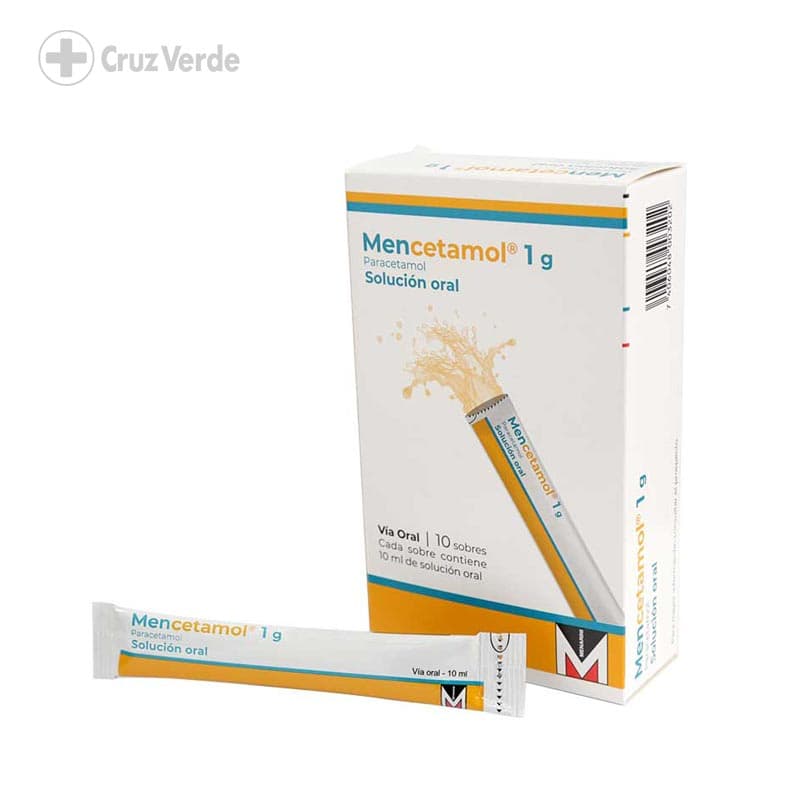 Mencetamol 1g 1 Sobre Beb 10ml