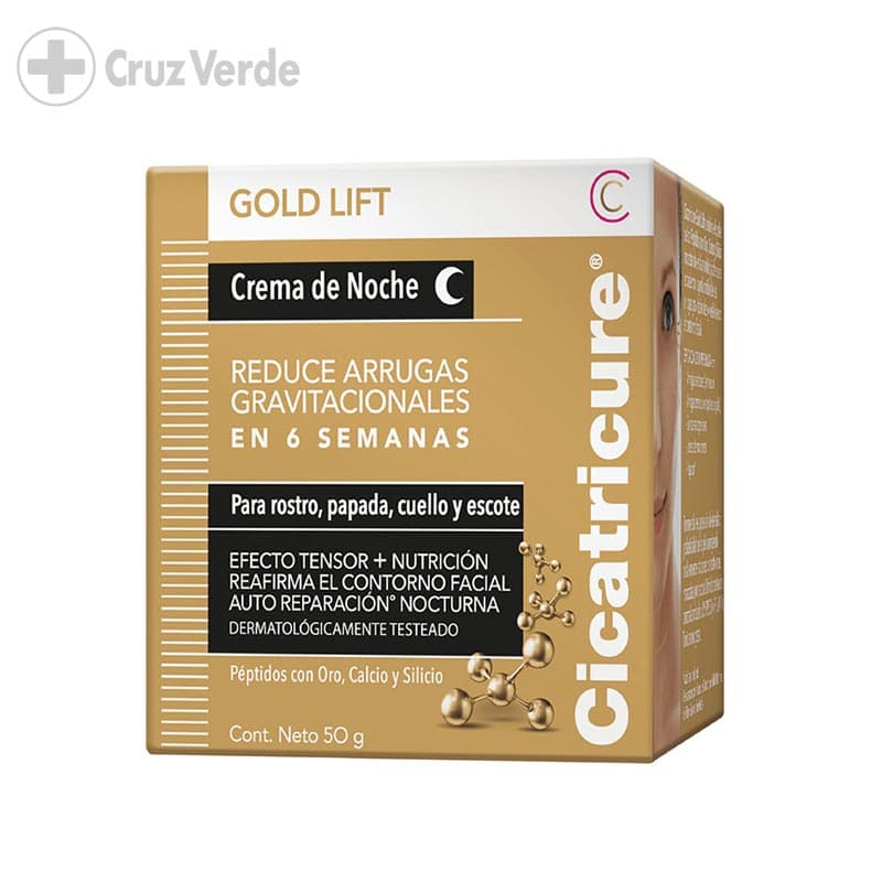Cicatricure Gold Lift Antiarrugas Noche 50g Crema Facial