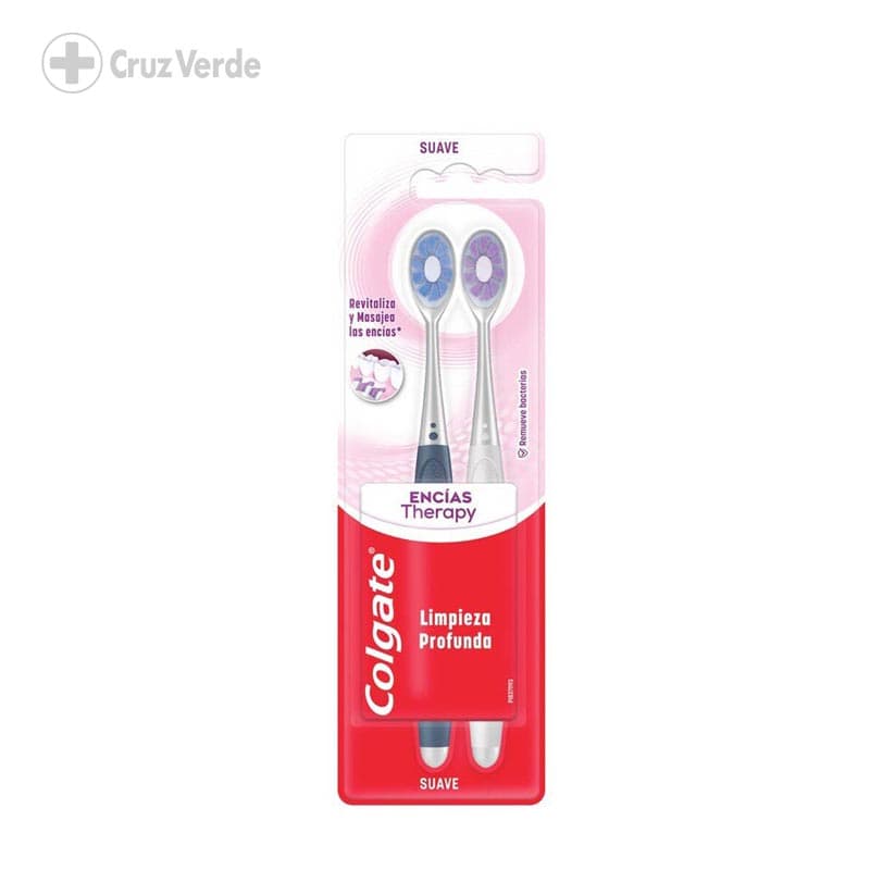 Colgate Cepillo Dental Encias Therapy Suave 2 Unidad (pack)
