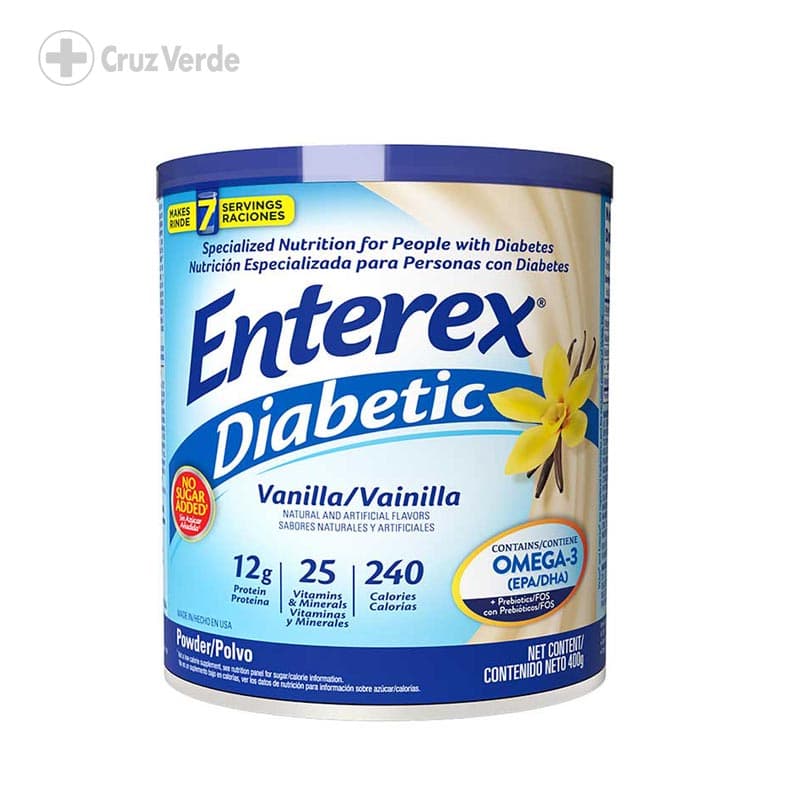 Enterex Diabetic Vainilla 400g Polvo