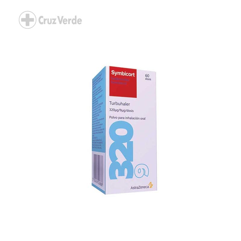 Symbicort Turbuhaler 320mg/9mg 60 Dosis Polvo Inhalacion