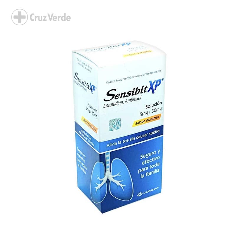 Sensibit Xp 5mg/30mg/5ml 120ml Jarabe