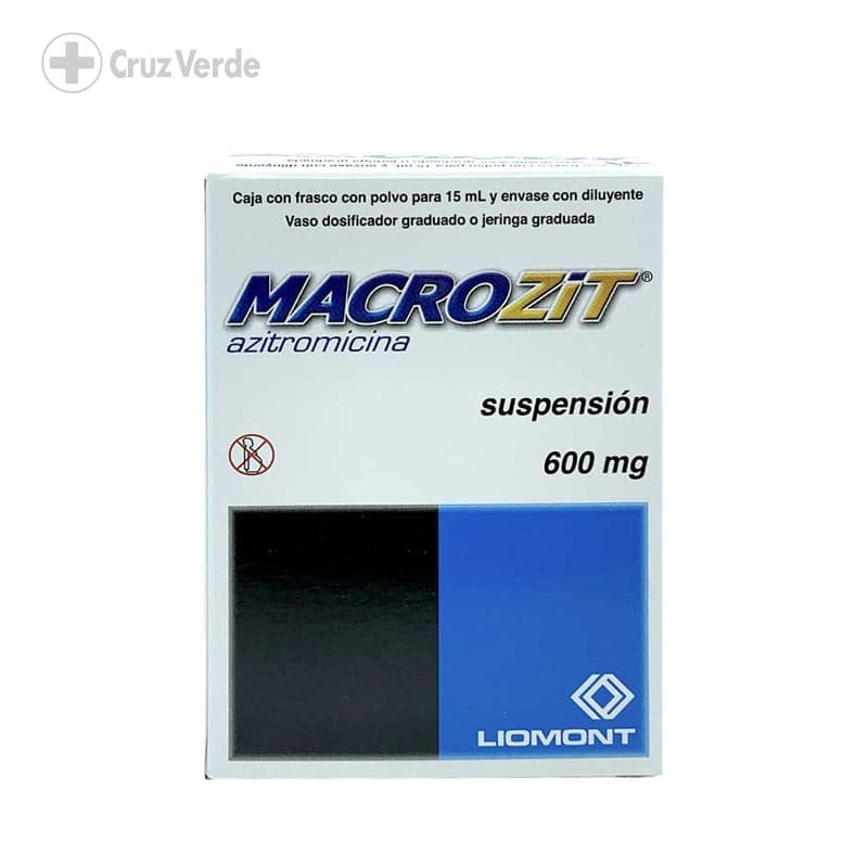 Macrozit 200mg/5ml 15ml Polvo Suspension