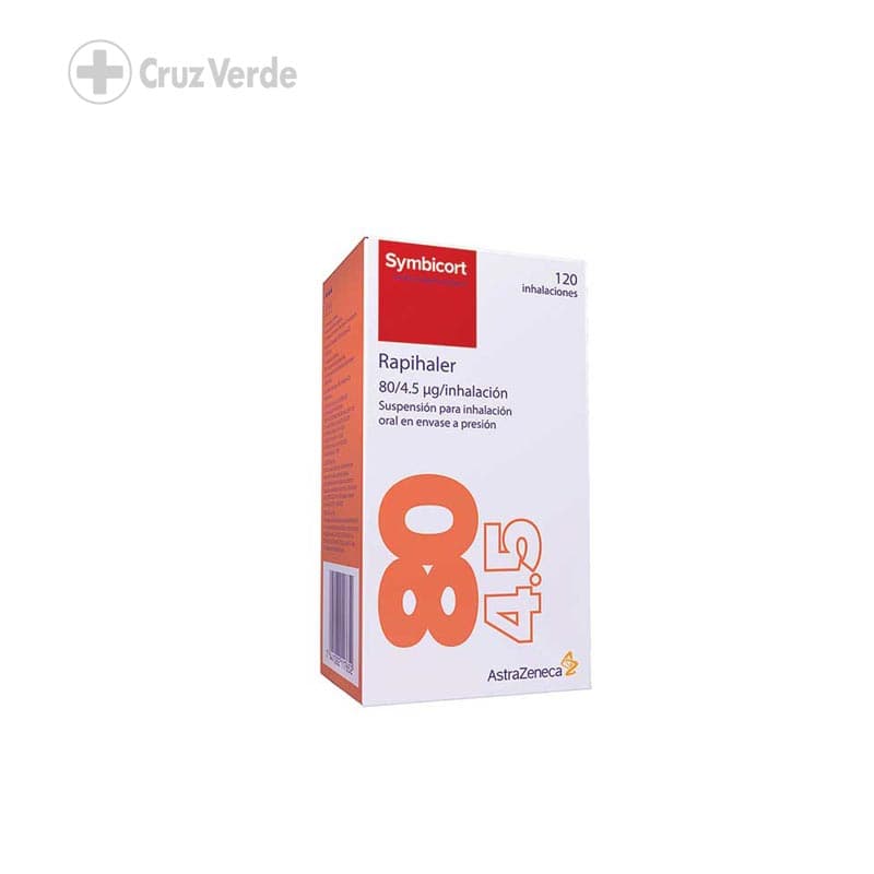 Symbicort Rapihaler 80ug/4.5ug 120 Dosis Suspension Inhalacion