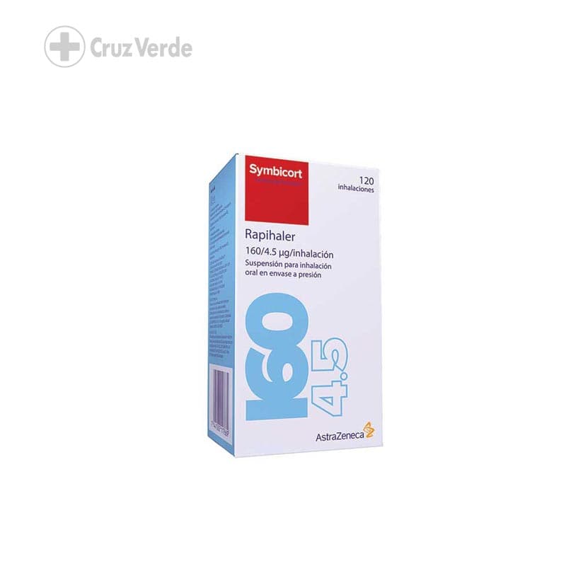 Symbicort Rapihaler 160ug/4.5ug 120 Dosis Suspension Inhalacion