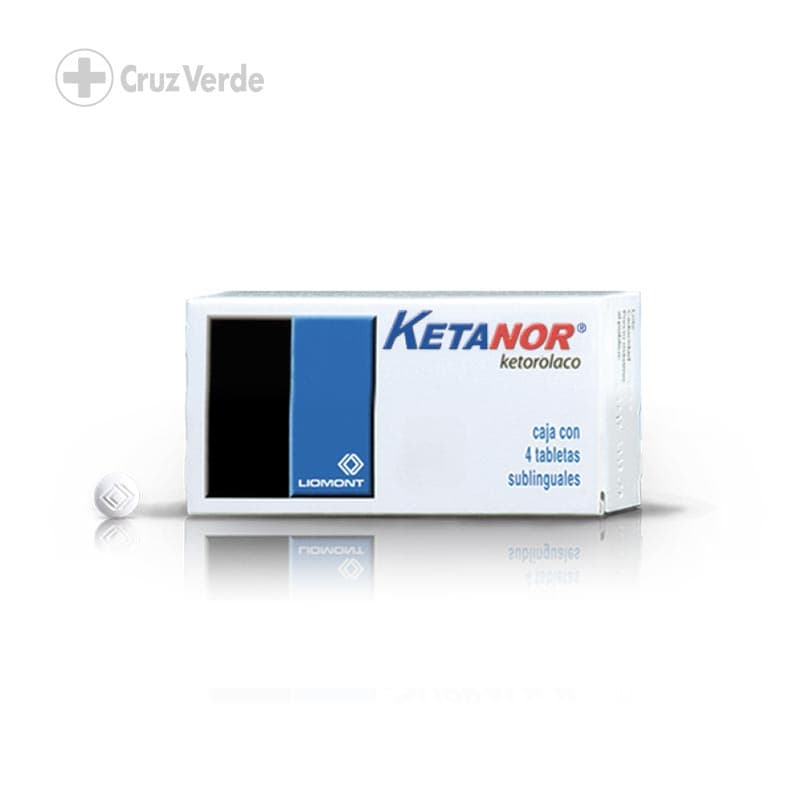 Ketanor 30mg 4 Tableta Sublingual