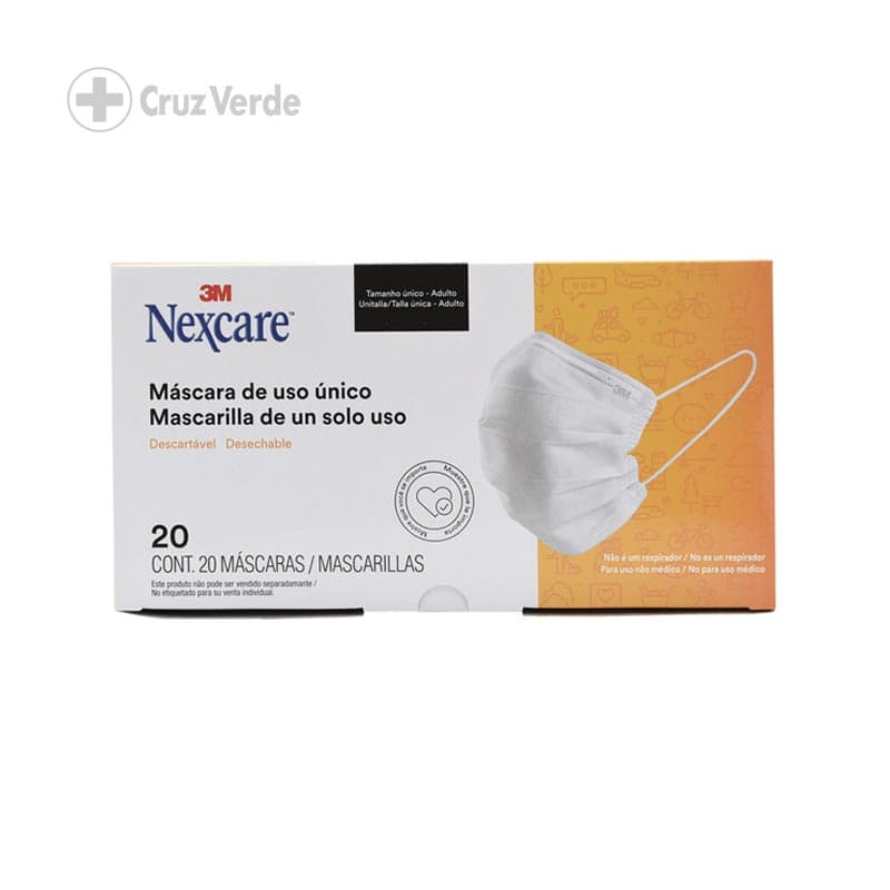 3m Nexcare Mascarilla 20 Unidad