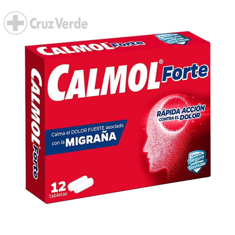 Calmol Forte 500mg/65mg 12 Tableta