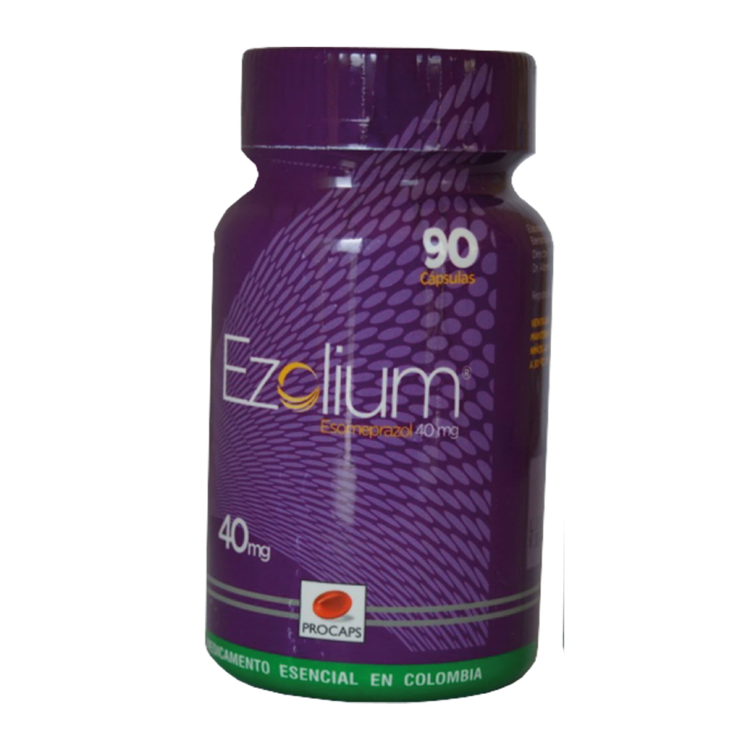 Ezolium 40mg 90 Capsula Frasco