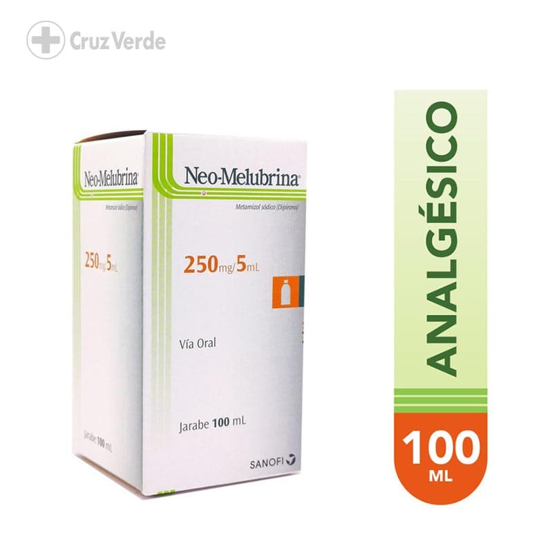 Neo Melubrina 250mg/5ml 100ml Jarabe