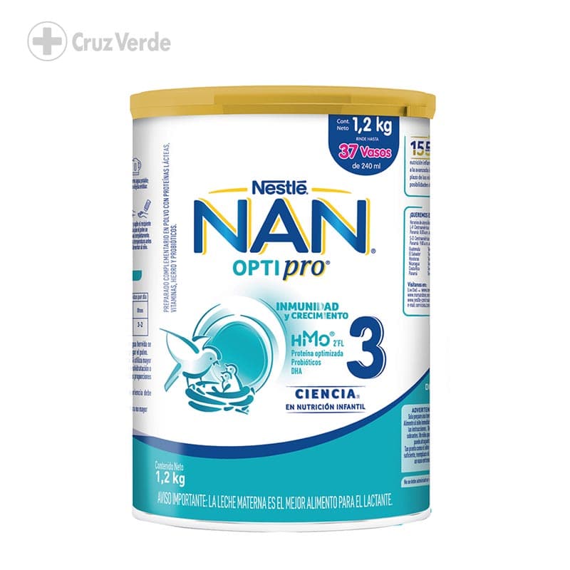 Nan 3 Optipro Hmo 1200g Polvo