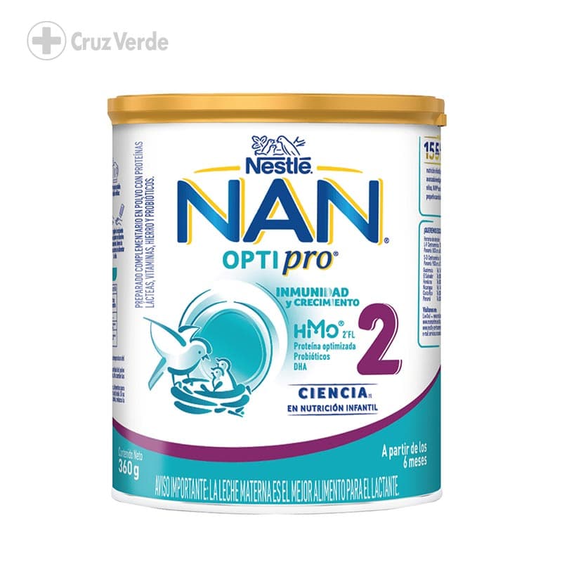 Nan 2 Optipro Hmo 360g Polvo