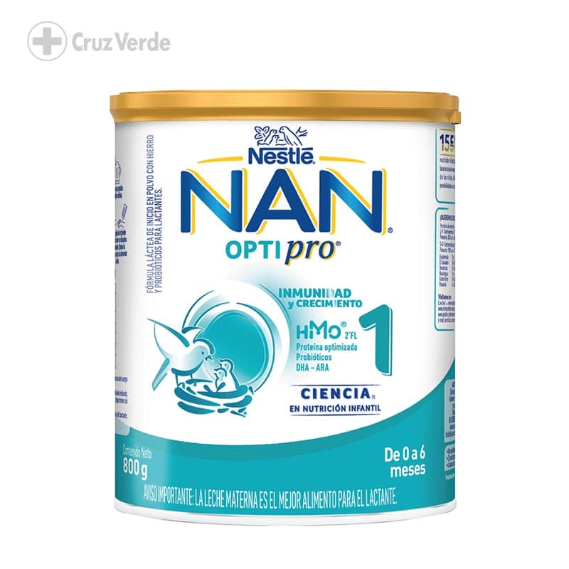 Nan 1 Optipro Hmo 800g Polvo