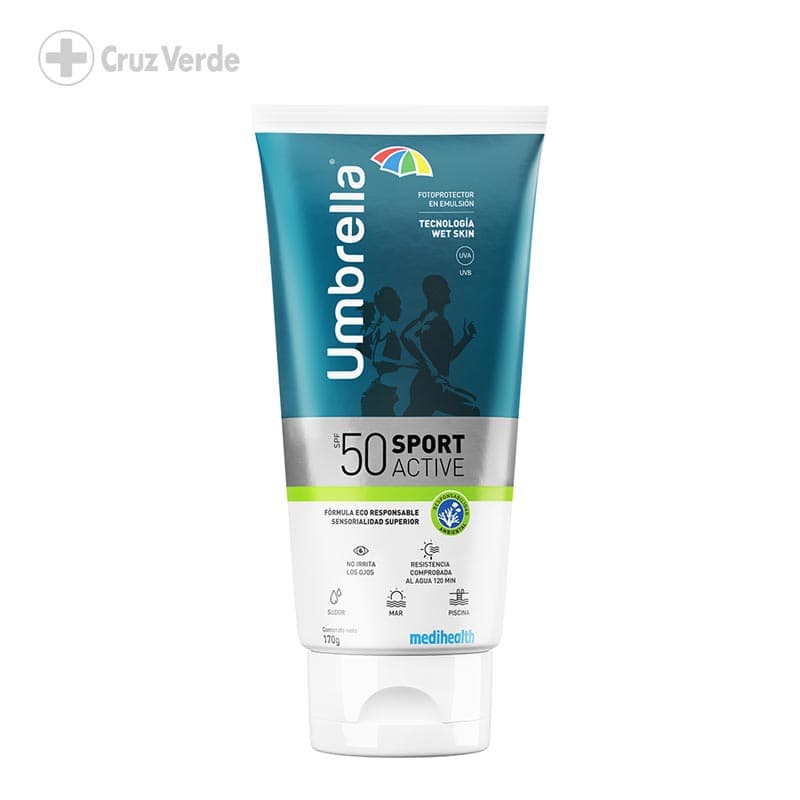Umbrella Fotoprotector Solar Sport Active Spf50 170g Emulsion