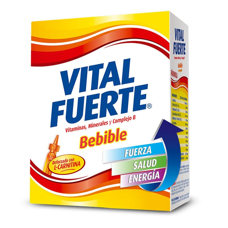 Vital Fuerte 10 Ampolla Beb 10ml