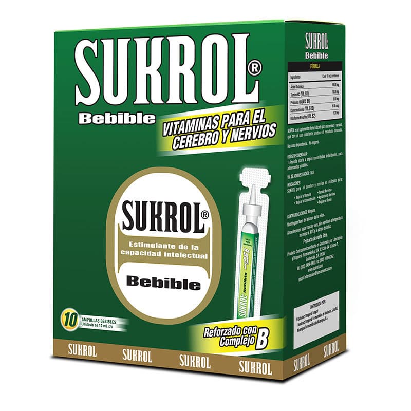 Sukrol 10 Ampolla Beb 10ml