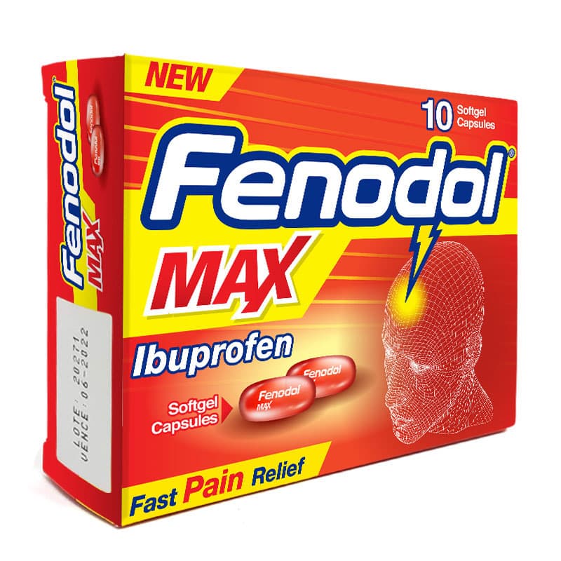 Fenodol Max 400mg 10 Capsula Gel