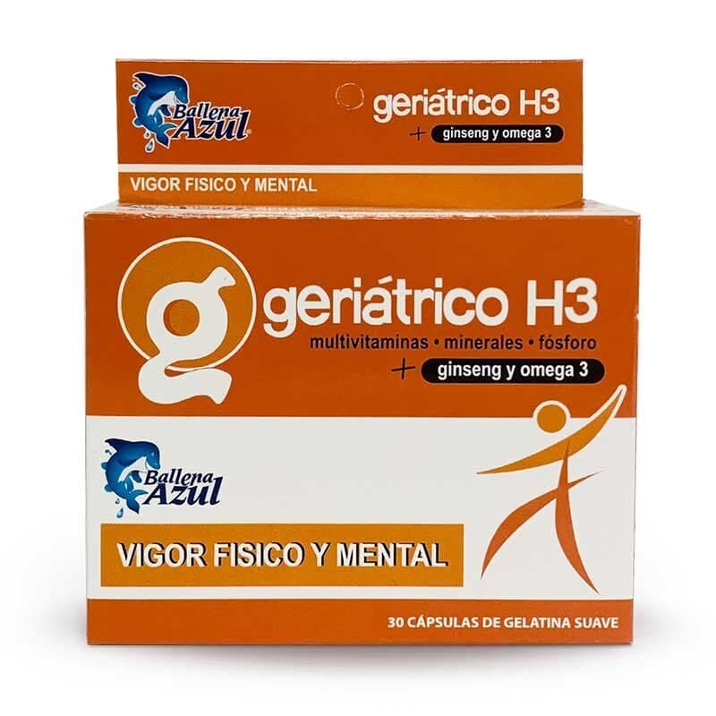 Ballena Azul Geriatrico H3 30 Capsula