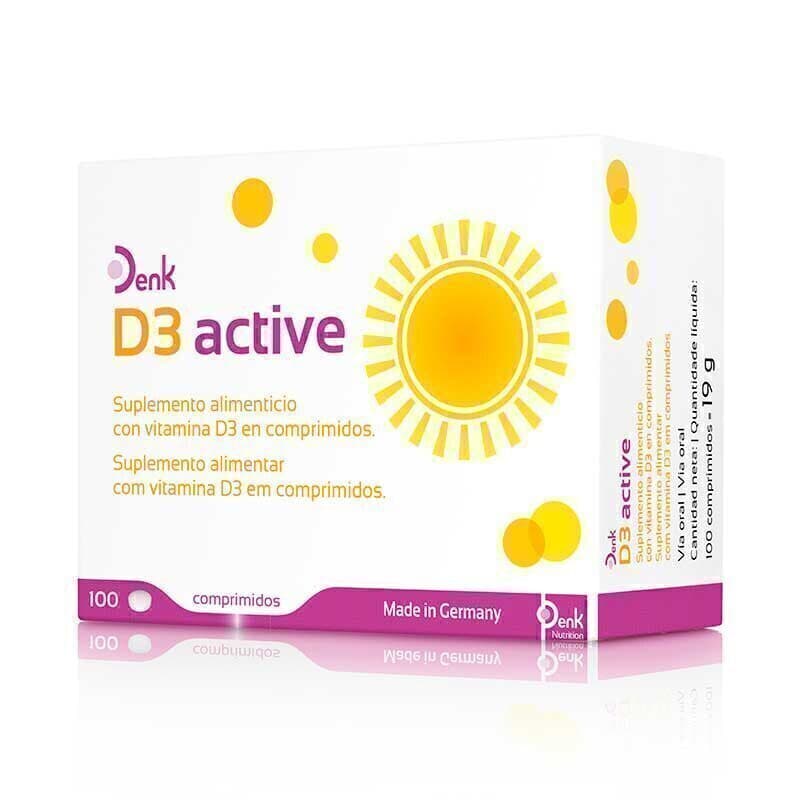 D3 Active Denk 100 Comprimidos
