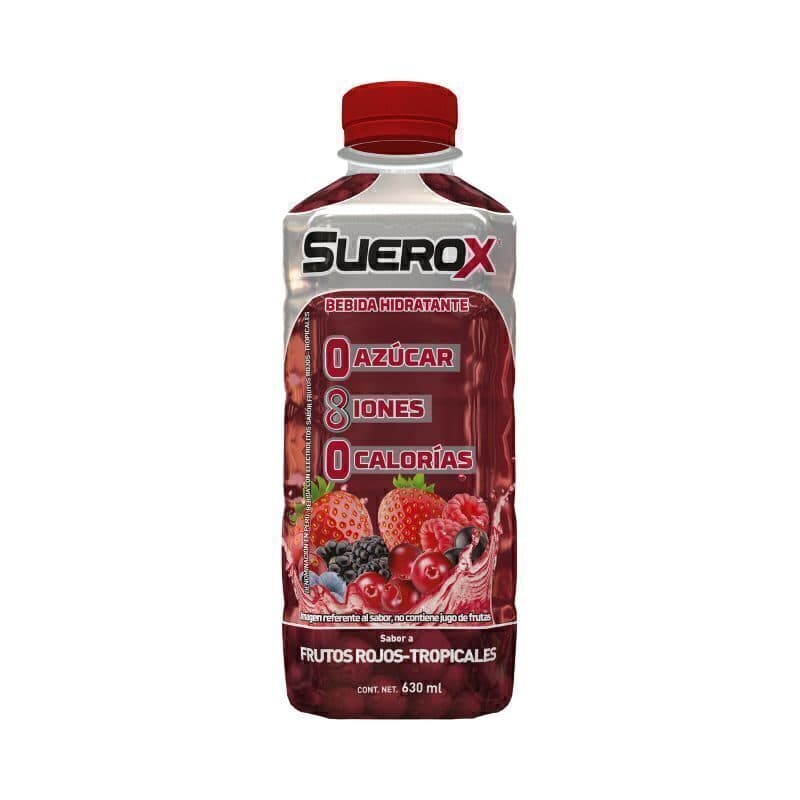 Suerox Adul 8iones Frutos Rojos Tropicales 630ml